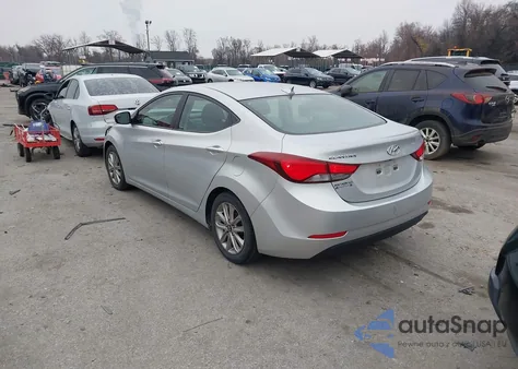 2014 Hyundai Elantra Se z USA, uszkodzony, nr VIN KMHDH4AE3EU062208